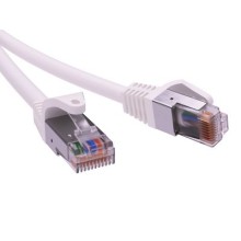 Патч-корд экранированный CAT5E F/UTP 4х2, LSZH, белый, 7м DKC RN5EFU4570WH