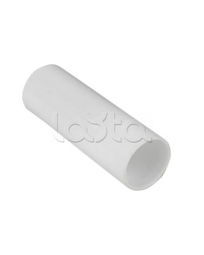 Муфта соединительная для трубы 20 мм (5 шт) белая EKF-Plast (ms-t-20-w-r) в Петропавловске-Камчатском Повороты, муфты, тройники Pintop.ru