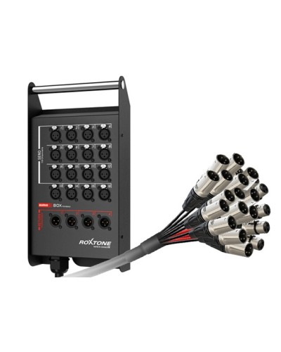 Кабель многожильный со сценической коробкой, с разъемами Roxtone+Neutrik ROXTONE STBN1604L35 в Петропавловске-Камчатском Аксессуары для СОУЭ Pintop.ru