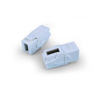 Вставка формата Keystone Jack Hyperline (KJ1-USB-VA2-WH)