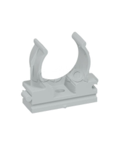 CFQ32 Держатель (клипса) для труб, для монтажного пистолета D32мм, цвет чёрн. (1уп=10шт) Экопласт (41532-10BL) в Петропавловске-Камчатском Держатели, клипсы, скобы Pintop.ru