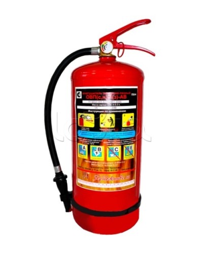 Огнетушитель воздушно-пенный Ярпожинвест ОВП-10(з) в Петропавловске-Камчатском Огнетушители Pintop.ru