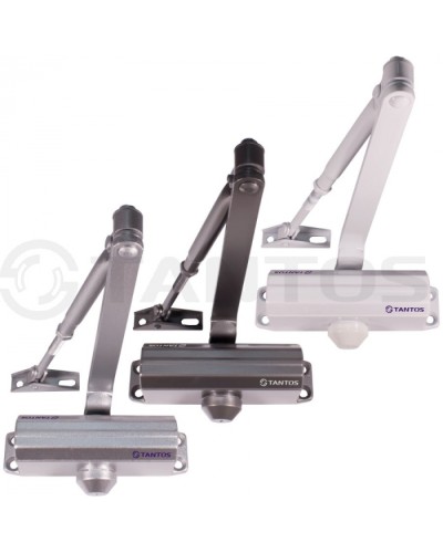 Доводчик дверной Tantos TS-DC085 Freeze (Белый) в Петропавловске-Камчатском Доводчики Pintop.ru