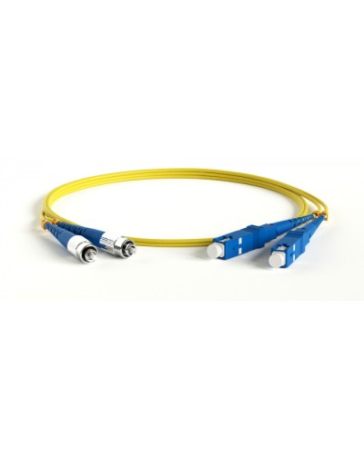 Патч-корд волоконно-оптический Hyperline FC-D2-9-SC/UR-SC/UR-H-20M-LSZH-YL в Петропавловске-Камчатском Патч-корды оптические Pintop.ru