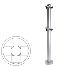 Стойка огражденияT-образная трехсторонняя Oxgard Стойка ограждения T-образная (ВЗР 1996.04)