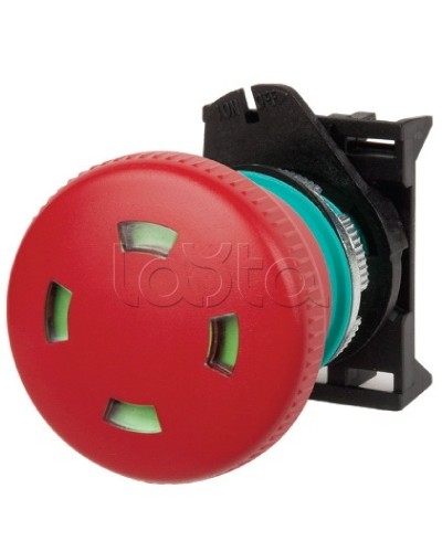 Кнопка аварийная грибовидная типа тяни-толкай с индикацией O 40 DKC ABHT1P4S в Петропавловске-Камчатском Аксессуары для стоек и шкафов Pintop.ru