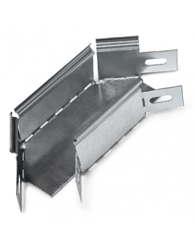 Угол плоский 45° 400x100 (0,7) ПожТехКабель (549-005) в Петропавловске-Камчатском Аксессуары для лотков Pintop.ru