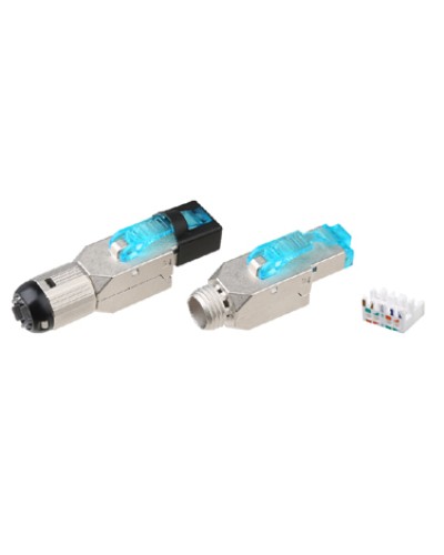 Разъем полевой оконцовки Hyperline PLUD-8P8C-S-C8-SH в Петропавловске-Камчатском Коннекторы и разъемы Pintop.ru