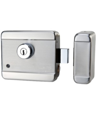 Замок моторного типа электромеханический накладной универсальный AccordTec AT-EL201A в Петропавловске-Камчатском Электромеханические замки Pintop.ru