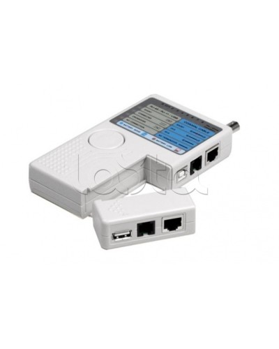 Тестер Кабеля универсальный RJ-45+RJ-11+RJ-12+USB+BNC (HT-2468B) REXANT 12-1003 в Петропавловске-Камчатском Тестеры для систем видеонаблюдения Pintop.ru