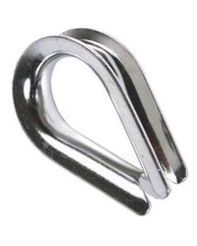 Коуш стальной оцинкованный под трос D2-D3 DKC CM621003 в Петропавловске-Камчатском Трос и аксессуары Pintop.ru