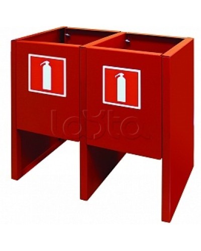 Подставка ПОЖТЕХНИКА Подставка под 2 огнетушителя ПРЕСТИЖ-К в Петропавловске-Камчатском Аксессуары для огнетушителей Pintop.ru