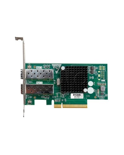 PCI Express адаптер с 2 портами 10GBase-X SFP+ D-Link DXE-820S/A1A в Петропавловске-Камчатском Маршрутизаторы, Роутеры и Точки Доступа Pintop.ru