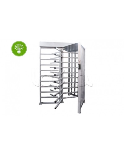 Турникет полноростовой с подогревом 3V RUBEZH STRAZH Model X УХЛ 2.1 WEB MF (T-1000) в Петропавловске-Камчатском Турникеты Pintop.ru