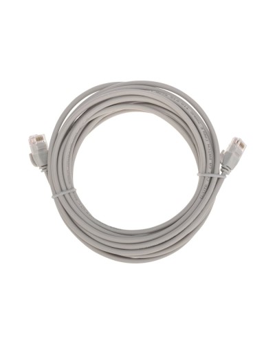 Патч-корд U/UTP, CAT 6A (10G), RJ45-RJ45, 28AWG, LSZH, серый, 5м REXANT 02-0380-5 в Петропавловске-Камчатском Патчкорды (медные) Pintop.ru