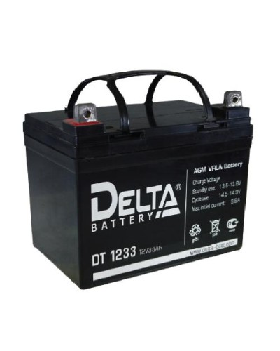 Аккумулятор свинцово-кислотный Delta DT 1233 в Петропавловске-Камчатском Электротехническое оборудование Pintop.ru