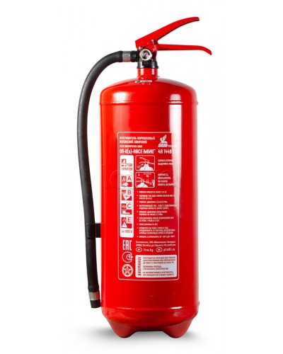 Огнетушитель ПОЖТЕХНИКА ОП-9(з) МИГ (4А, 144В, С, Е) в Петропавловске-Камчатском Огнетушители Pintop.ru