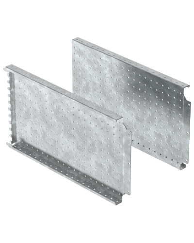 FORMAT Панель монтажная боковая перфорированная 300х600мм (2шт/упак) IEK (FO-00-MPSP-030-060) в Петропавловске-Камчатском Аксессуары для стоек и шкафов Pintop.ru
