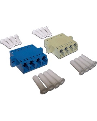 Адаптер оптический LC, MM, корпус SC дуплекс, квадро LANMASTER LAN-4LC/S-AM-MM в Петропавловске-Камчатском Коннекторы Pintop.ru