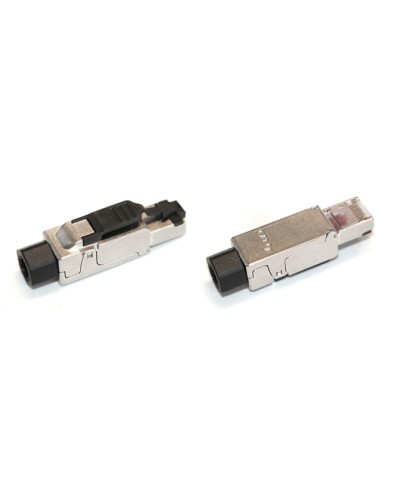 Разъем полевой оконцовки RJ-45 (8P8C) Hyperline PLUD-8P8C-S-C6A-SH в Петропавловске-Камчатском Коннекторы и разъемы Pintop.ru