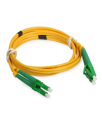 Шнур оптический duplex LC/APC-LC/APC 9/125 sm 7м LSZH Cabeus FOP(d)-9-LC/APC-LC/APC-7m в Петропавловске-Камчатском Патч-корды оптические Pintop.ru