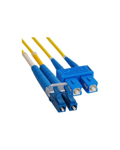 Патч-корд оптический переходной (SM), 9/125 (OS2), LC/UPC-SC/UPC, (Duplex), LSZH, 3м REXANT 50-2411 в Петропавловске-Камчатском Патч-корды оптические Pintop.ru