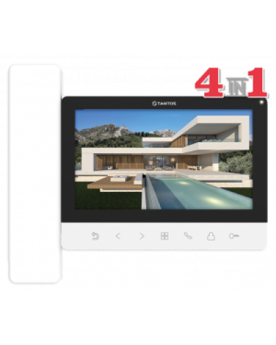 Монитор цветного видеодомофона Tantos LOKI HD SE (White) VZ в Петропавловске-Камчатском Абонентские видеоустройства Pintop.ru