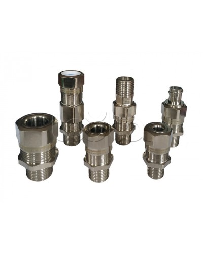 Металлический кабельный ввод взрывозащищённый Магнито-Контакт ВН25Мр20 (под металлорукав Ø20) 1ExdIICGb/1ExeIIСGb/0ExiaIICGa/2ExnRIIGc/E xtaIIICDa, IP 66/67 в Петропавловске-Камчатском Аксессуары для кабель-канала Pintop.ru