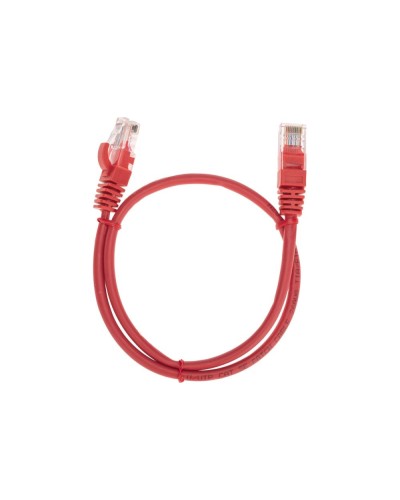 Патч-корд U/UTP, CAT 5e, RJ45-RJ45, 26AWG, LSZH, красный, 0,5м REXANT 02-0103-05 в Петропавловске-Камчатском Патчкорды (медные) Pintop.ru