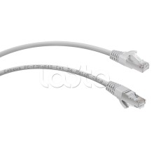 Патч-корд FTP, категория 5e, 3 м, экранированный, серый Cabeus PC-FTP-RJ45-Cat.5e-3m