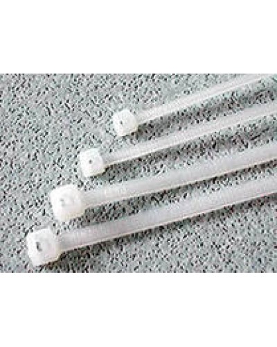 Хомут-стяжка нейлоновый, неоткрывающийся, 200х3.6 мм, белые Hyperline GT-200IC (100 шт/уп) в Петропавловске-Камчатском Стяжки-хомуты Pintop.ru