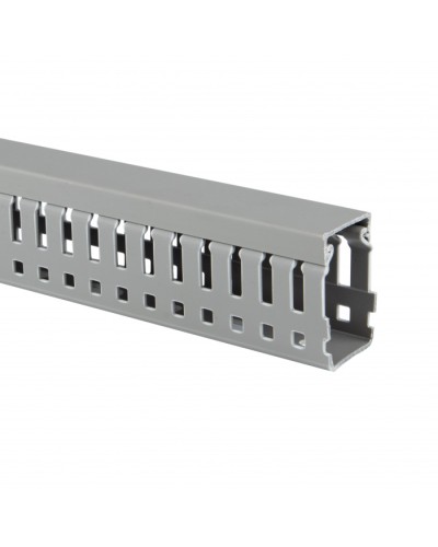 Канал кабельный перфорированный (ВхШ: 40х25мм.) EKF PROxima (kk40-25) в Петропавловске-Камчатском Кабель-канал Pintop.ru