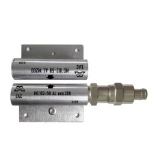 Извещатель охранный точечный магнитоконтактный Магнито-контакт ИО 102-58 Al исп.300 с магнитом М-100