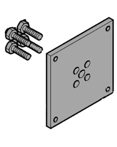 Фланец крепления стрелы шлагбаума 0,15*0,15 Came 119RIG169 в Петропавловске-Камчатском Запчасти для шлагбаумов и автоматики Pintop.ru
