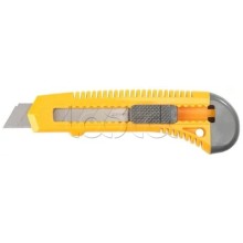 Нож с сегментированным лезвием 18 мм корпус пластик REXANT 12-4903