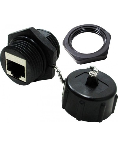 Индустриальный соединительный модуль, IP68, экранированный, категории 5e LANMASTER (LAN-KCP45S5E-WP) в Петропавловске-Камчатском Проходные адаптеры Pintop.ru