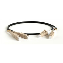 Патч-корд волоконно-оптический Hyperline FC-D2-50-LC/PR-LC/PR-H-50M-LSZH-BK