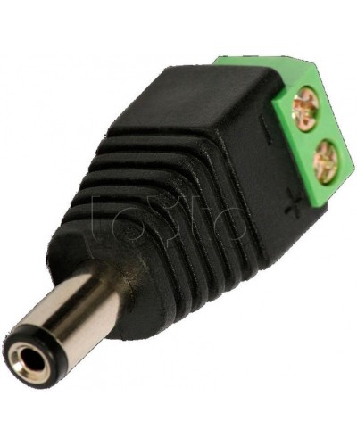 Разъем питания штекер 2.1х5.5 с быстрозажимной колодкой (50шт/уп) REXANT (14-0314-2) в Петропавловске-Камчатском Коннекторы Pintop.ru