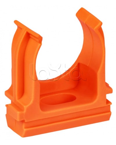 ELASTA Держатель с защелкой CF16 оранжевый IEK (ET-TA00D-CF-016-K09-010) в Петропавловске-Камчатском Держатели, клипсы, скобы Pintop.ru