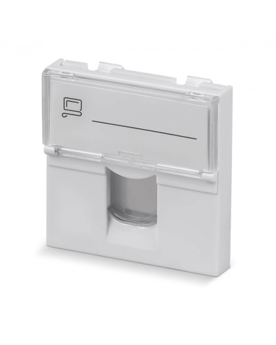 Вставка 45x45 (Mosaic) для 1 модуля формата Keystone Jack (арт.078604) Cabeus (FP-L-45-1M) в Петропавловске-Камчатском Модули Keystone Pintop.ru