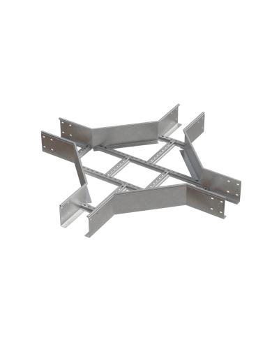 Х-разветвитель лестничный 150х600х1,5 мм HD N КМ-профиль (LXD150-600-1.5 HD N) в Петропавловске-Камчатском Аксессуары для лотков Pintop.ru