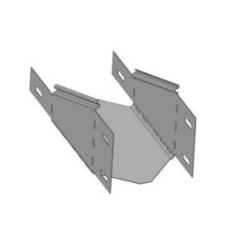 Редукция по высоте для лотка шириной 600 мм 100-80 (1,0) ПожТехКабель (580-066)