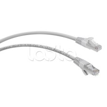 Патч-корд FTP, категория 5e, 0.3 м, LSZH, экранированный, серый Cabeus PC-FTP-RJ45-Cat.5e-0.3m-LSZH