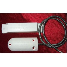 Извещатель охранный точечный магнитоконтактный Магнито-Контакт Змея исп.06 (ИО 102-26) (металлорукав из нержавеющей стали)