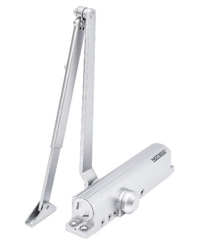 Доводчик NOTEDO DC-030-130 EN2-5, с рычажной тягой, DA+BC, (белый) в Петропавловске-Камчатском Доводчики Pintop.ru