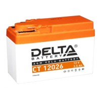 Аккумулятор АКБ 12 - 2,5 Delta CT 12026