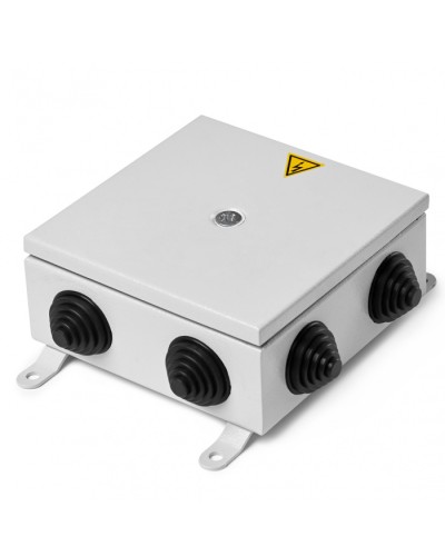 Коробка монтажная огнестойкая металлическая герметичная КМОМГ (12к х 10мм) 150х200х60 IP 66 (6 вводов) ПожТехКабель (076-552) в Петропавловске-Камчатском Распределительные коробки Pintop.ru