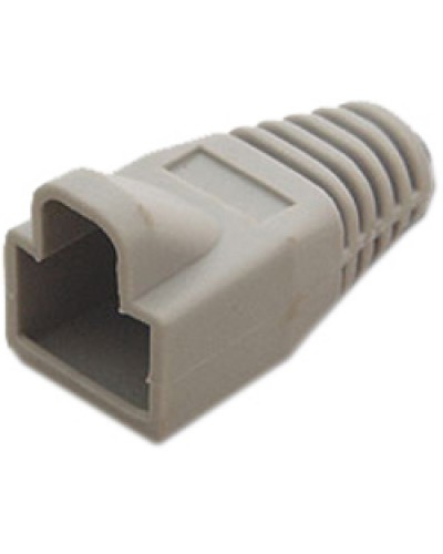 Колпачок изолирующий для разъемов RJ-45 серый (10шт.) Hyperline BOOT-GY-10 в Петропавловске-Камчатском Коннекторы и разъемы Pintop.ru