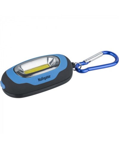 Фонарь Navigator 93 659 NPT-KC07-B-2CR2032 брелок пласт.1COB LED(1Вт) 3 реж.син в Петропавловске-Камчатском Дополнительное оборудование для СКУД Pintop.ru