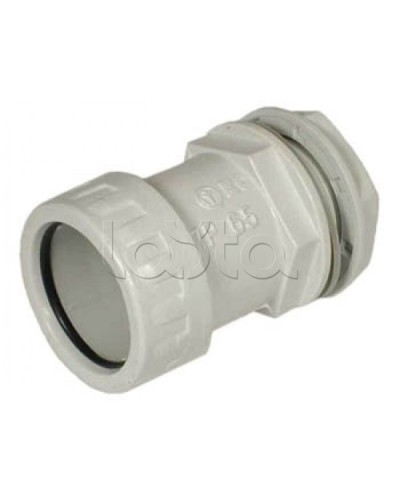 Муфта «труба-коробка» D20 мм Экопласт 42720 в Петропавловске-Камчатском Аксессуары для труб (ОКЛ) Экопласт Pintop.ru